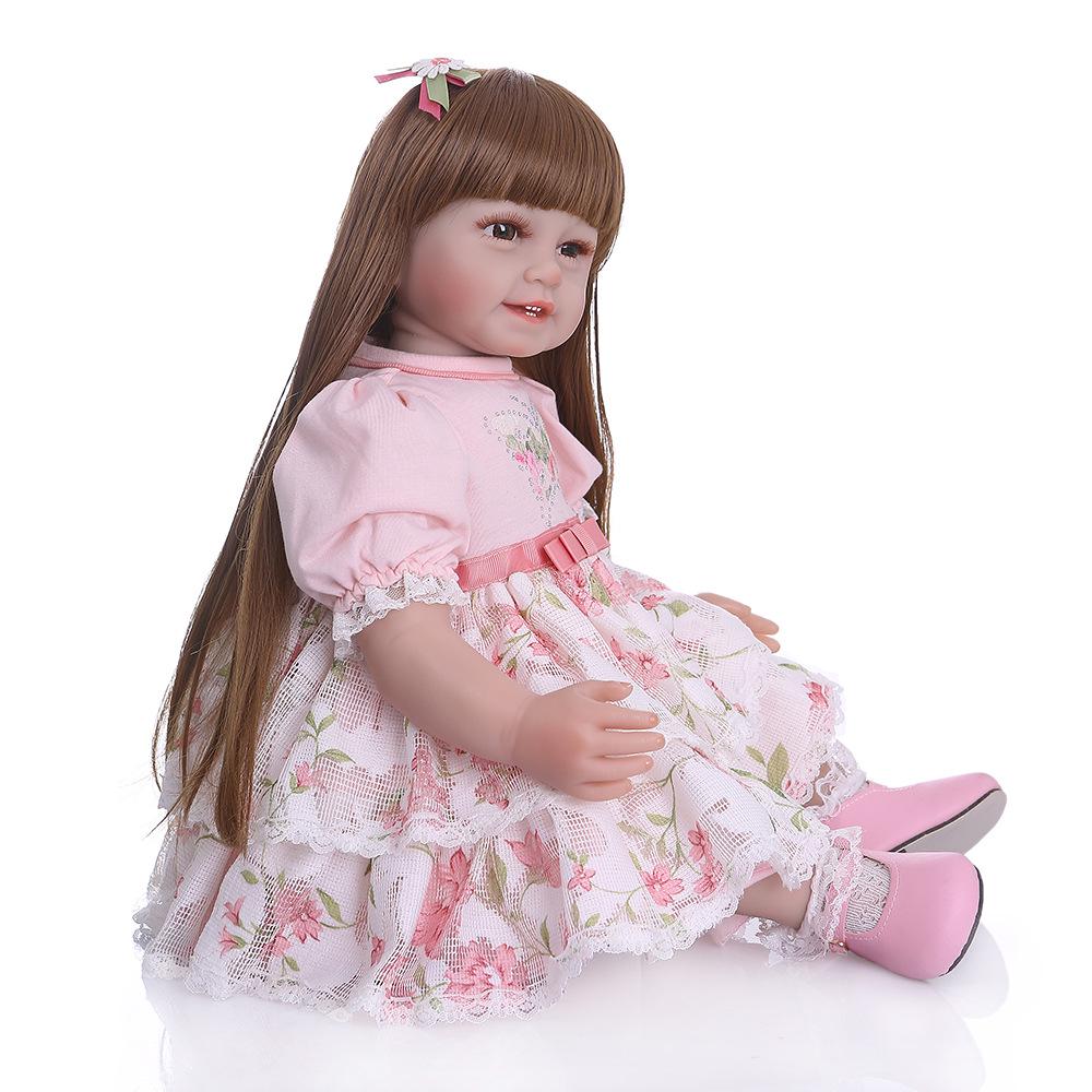 NPK Realistic Silicone Long-Haired Princess Doll - New Arrival