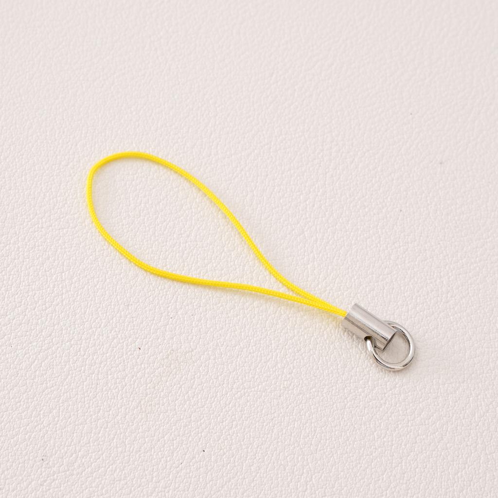 10Pcs/pack Polyester Phone Strap Lobster Clasp Phone Strap Doll String Keychain Phone Lanyard