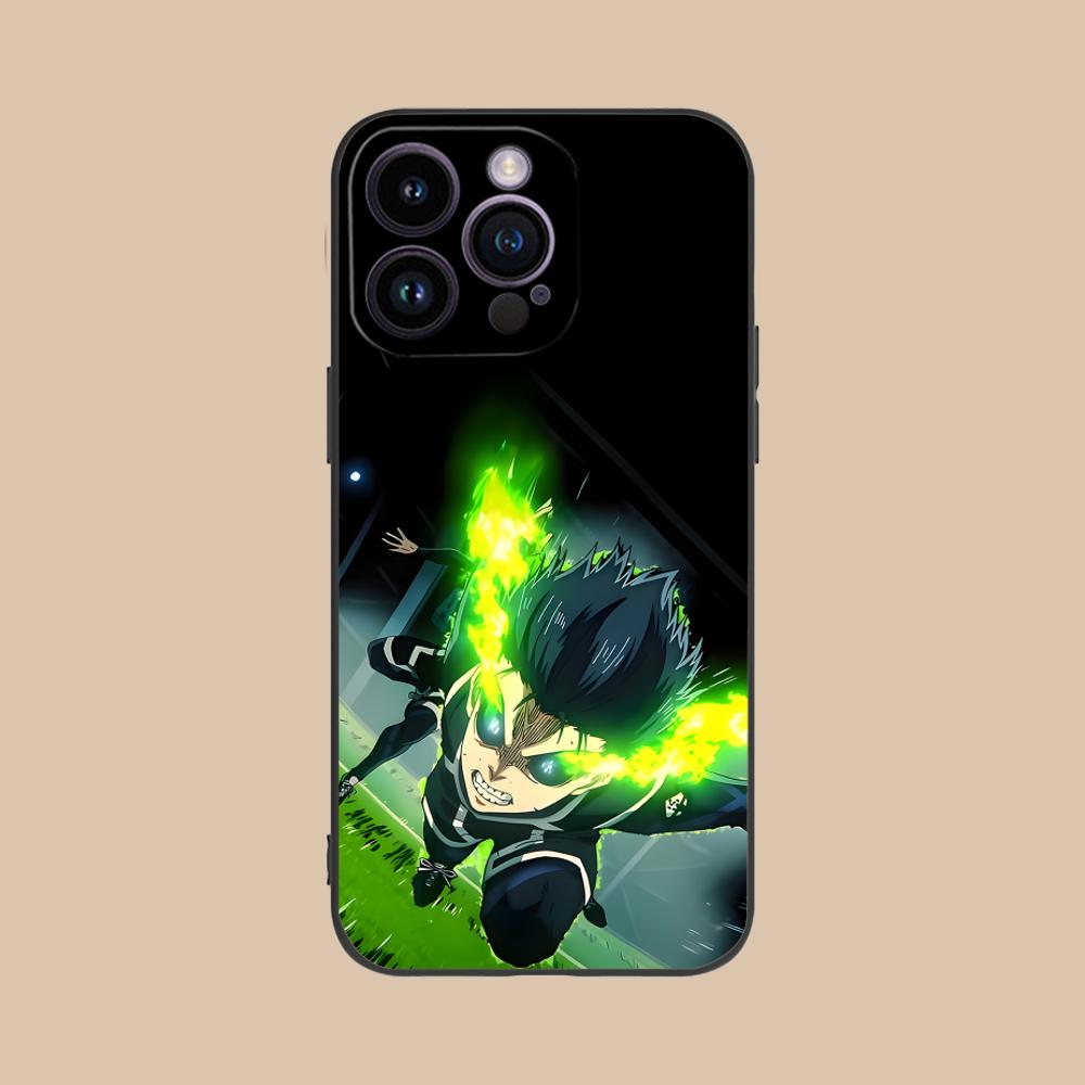 Blue Lock Isagi Yoichi Matte Mobile Phone Case for iPhone 17 16 15 14 13 12 11 X XR XS 8 7 Air Pro Max Plus Mini Colorful Cover iPhone 7 Plus