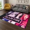 Modny Kpop B-Black Pink Grupa Piosenkarka Gwiazda Dywanik do Sypialni Salonu Kanapy Mata Wejściowa Dekoracja Domu, Dywanik Antypoślizgowy Prezent