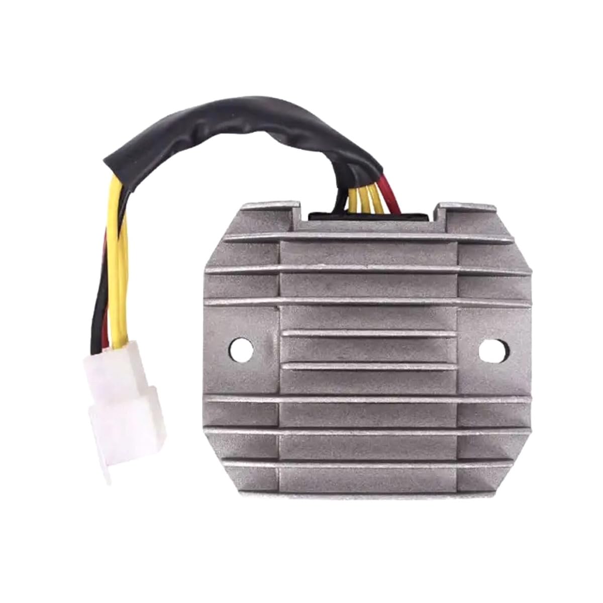 

Дипа Рибусу Yamaha SRV250 XV250 Регулятор Выпрямитель Защита от Тепла Замена Ремонт Замена серебряный