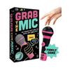 Grab The Mic Karaoke Hra, Zábavná Desková Hra pro Děti i Dospělé, Perfektní pro Párty & Narozeniny