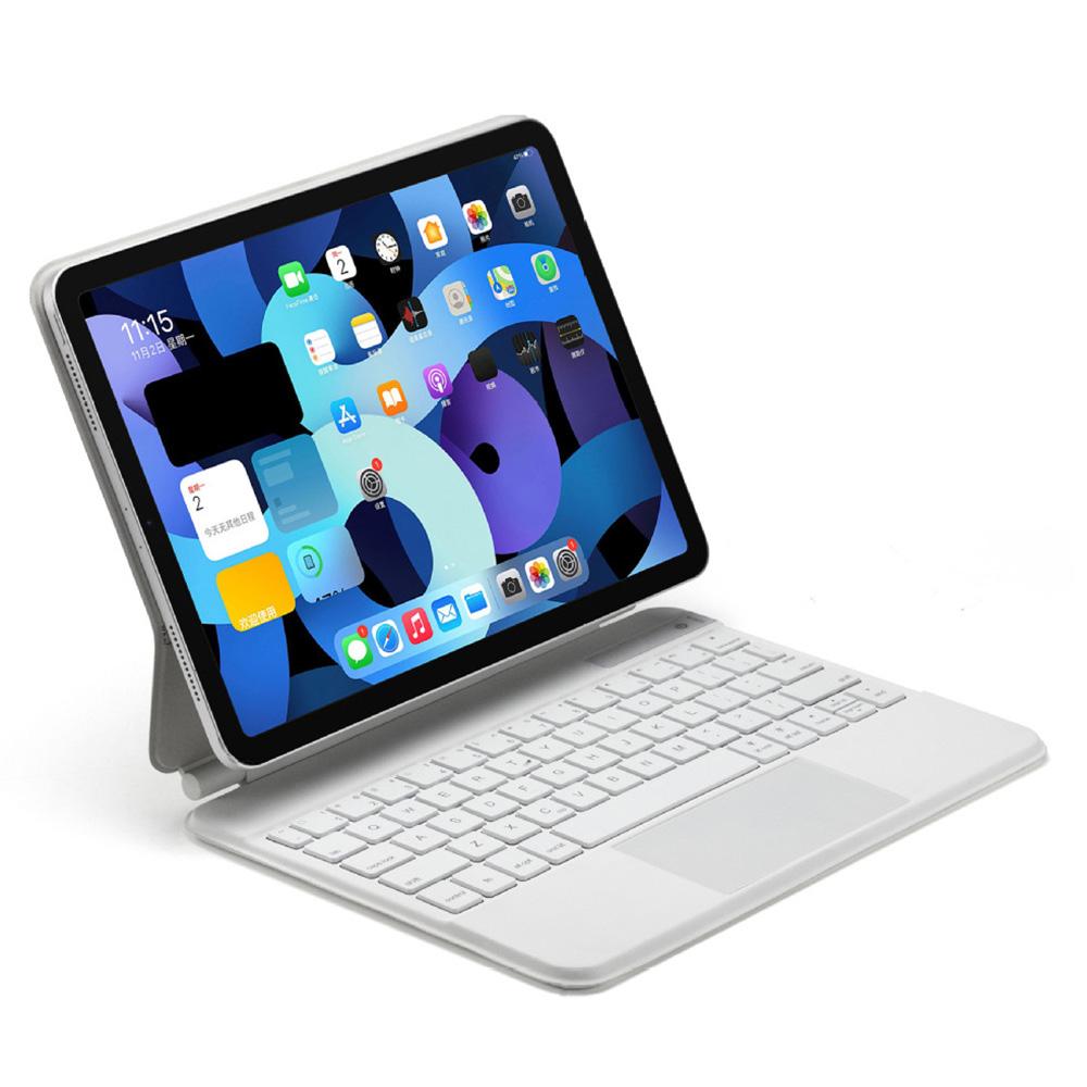 

SP01-P11 Bluetooth-Compatible Keyboard for iPad Air 11 (2025)/(2024)/Air (2022)/(2020)/iPad Pro 11 (2022)/(2021)/(2020)/(2018) White