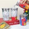 450ml Aluminum Beer Cup Cold Sensitive Cold Sensitive Tumbler Christmas Color Changing Cup  Bar