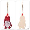 Three Christmas dwarf pendants and cute Santa Claus decorations are suitable for holiday parties. The holiday dwarf dolls are su