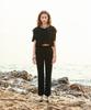 Aiseugadeuneiogongpal Flared Trousers_Black