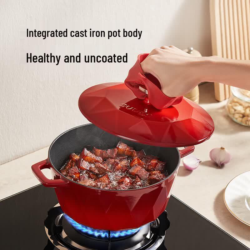 SUPOR Titanium Steel Enamel Casserole