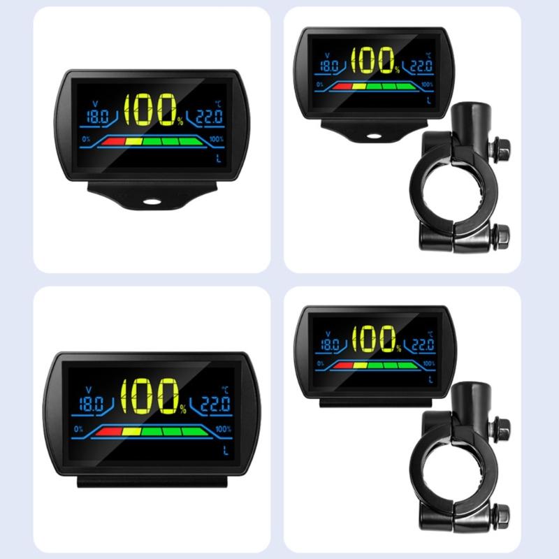 Digital Voltmeter Battery Voltages Tester For Electric Vehicles Outdoor Power Supplies And Repair Tool