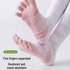 Non-Slip Five-Toe Pilates & Yoga Socks with Massage Sole
