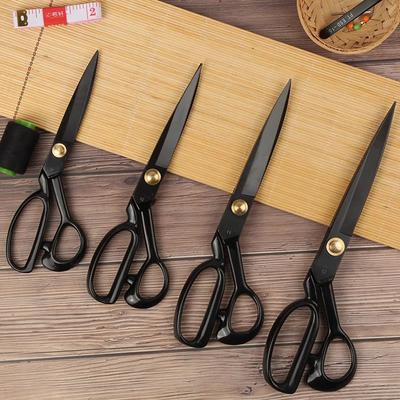 Tailor Scissors Cloth Cutting Professional Household Handmade Clothing Cutting Tools 9 Inch 11 Inch 12 Inch Special Large Scissors