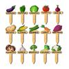 15 Pieces Plant Vegetable Stakes With Fade Resistant Prints For Vegetable Seedling Tracking Nursery