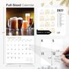 RED EMBER A Year in Beer 2026 Wall Calendar 12 Month | 12" x 24" Open | Thick & Sturdy Paper | Holiday Gift | Calendar 2026