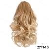 MISS WIG Synthetic Claw Hestehale Kort Krøllet Bølget Hestehale Extensions Elegant for kvinner Daglig bruk Hårtilbehør