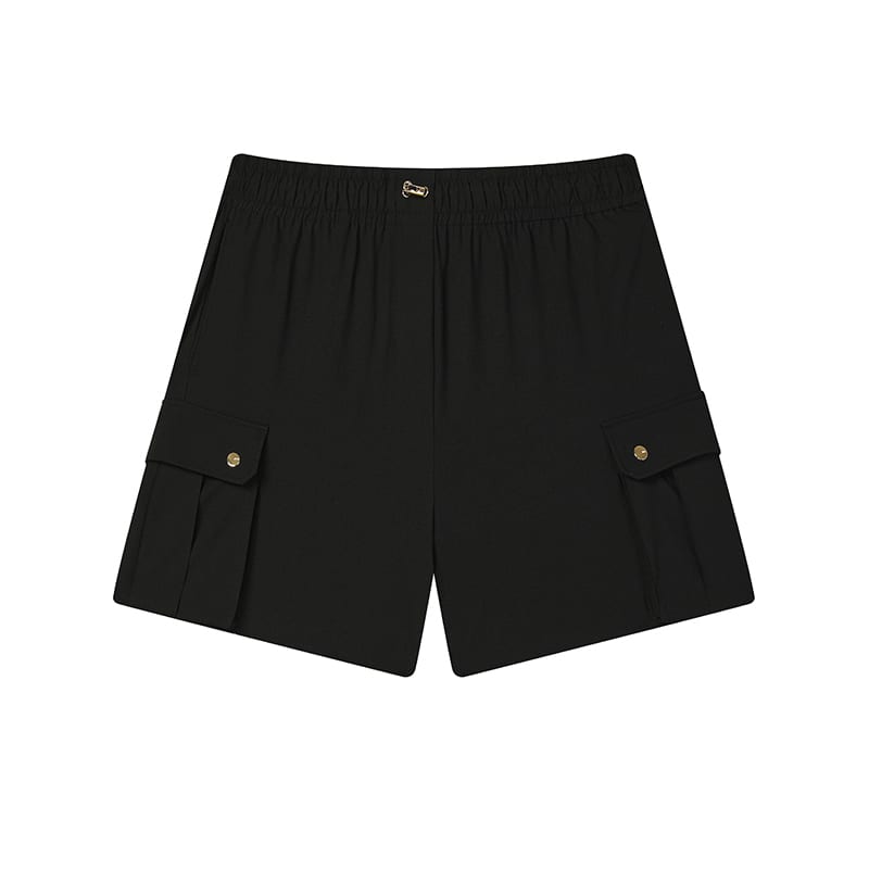 FILA MILANO Casual Shorts Women's Jet Black F11W525804FBK