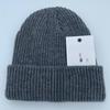 Casual Hat Knitted Fall Winter Unisex Acrylic Warm Windproof Beanie Outdoor