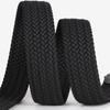 Men's Elastic Belt Canvas Casual Fashion Stretch Braided Working Belt High Quality Elastic for Pants Jeans Trouser Male Straps