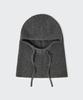 Musinsa Standard Lambswool String Knit Balaclava [Medium Grey]