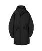 Cgp [Padding Ver.] Fishtail Layered Hooded Long Parka_Black