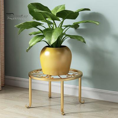 1/3 Pcs Flowerpot Stand Hollow Out Stable Anti-skid Max Load Bearing Wide Platform Metal Plant Holder Round Flower Pot Support Outdoor Balcony Garden