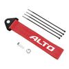 Car Decorative Tow Rope For Suzuki Jimny Swift Grand Vitara Ignis Alto Baleno SX4 Samurai S-Cross Celerio Ertiga Ciaz Equator