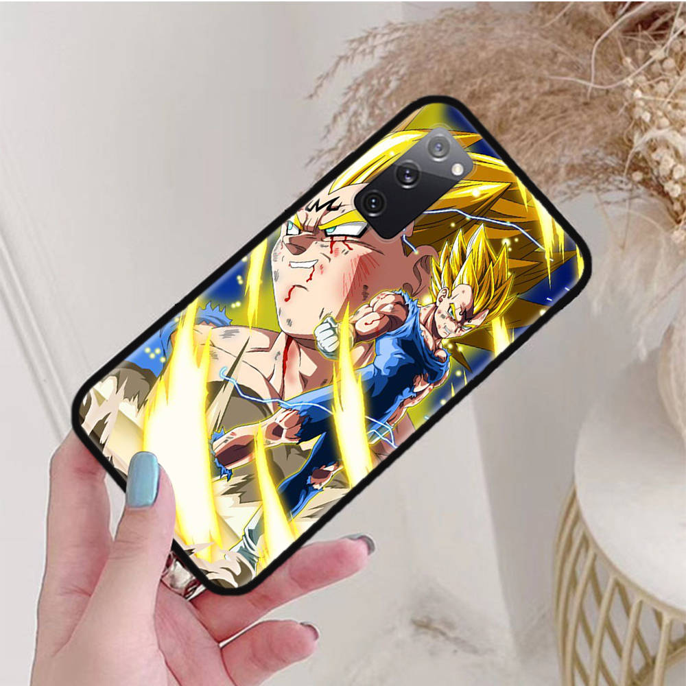 Black Case for Xiaomi Poco X6 X4 M5 M6 F5 F6 C65 C55 C50 C51 C40 Pro Redmi 14C A3X 13C 12C 11T 10A 9C Note 7 6 8A Plus W-58 Dragon Ball