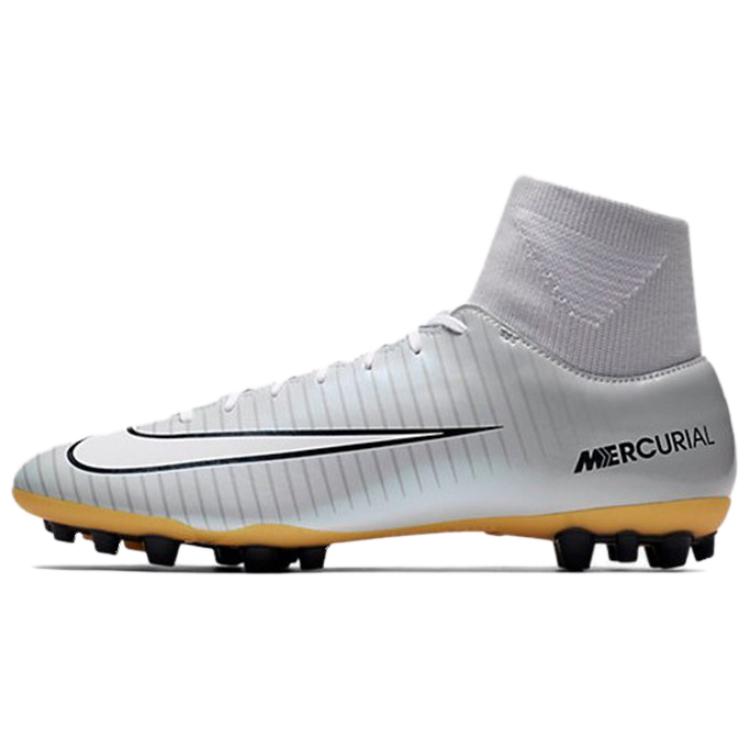 Nike Cristiano Ronaldo X  Mercurial Victory VI Fashion Versatile AG (Rubber Short Studs) Anti-Slip Durable Soccer Shoes Men Soccer Shoes AH4041-010