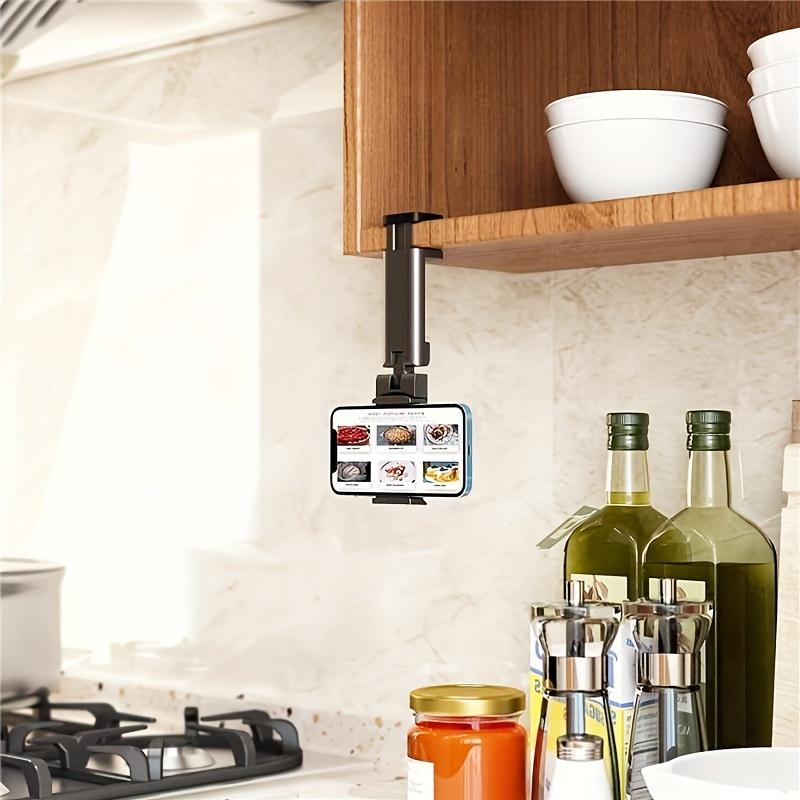 Portable Foldable Airplane Cell Phone Holder Lazy Mount For Car Travel Desk Edge 360 Degree Rotation Adjustable Hands Free Stand