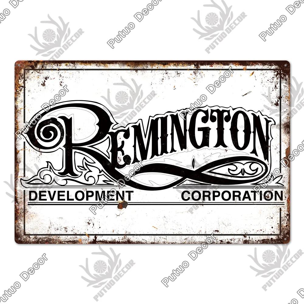 Putuo Decor Brand Poster Vintage Metal Tin Sign Plaque Plate for Garage Man Cave Gun Club Wall Decor Pistola Co2 Arma Metal