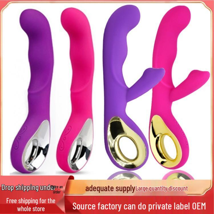 Waterproof Silicone Wave Messenger Massager - 1st & 2nd Gen, Vibrating AV Stick for Adults