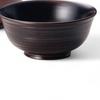 Set of 2 Lacquerware with Genuine Made In Japan J-kitchens Bowls, Wooden, Hand-Painted Lacquer, PID-528848,