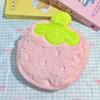 Multi-functional Cosmetic Bag Strawberry Shape Handheld Storage Bag Jewelry Miscellaneous Storage Cosmetic Pouch Women