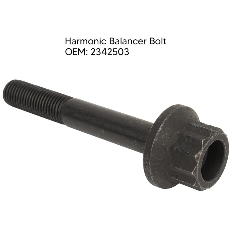 2342503 Harmonic Balancer Bolt Screw Stud with Seal Compatible for LS6 4.8L/5.3L/ 5.7L/6.0L Engine High Strength Durable