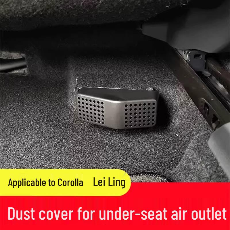 Air Vent Dust Protection Cover for Toyota Corolla - Anti-Clogging Under-Seat Mask