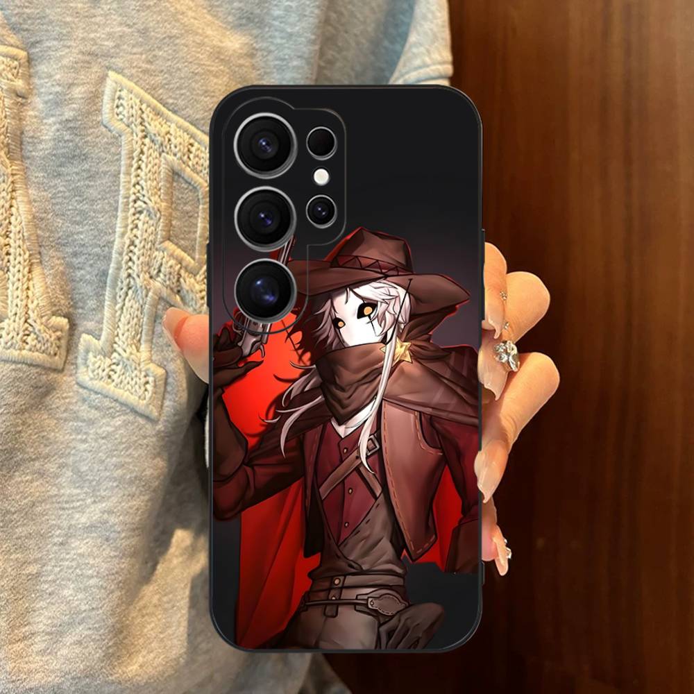 The Freak Circus Pierrot Phone Case For Samsung S 24 Fe 25 Ultra Plus 20 Lite 21 30 22 23 24 22 Ultra 5G Fundas