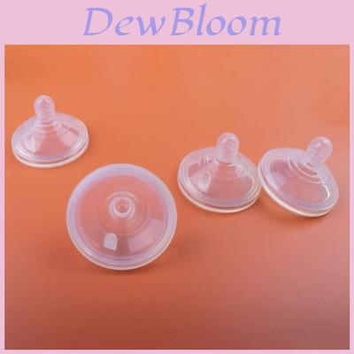 Transparent Silicone Wide Neck Nipple Fits Real Feel Bottles