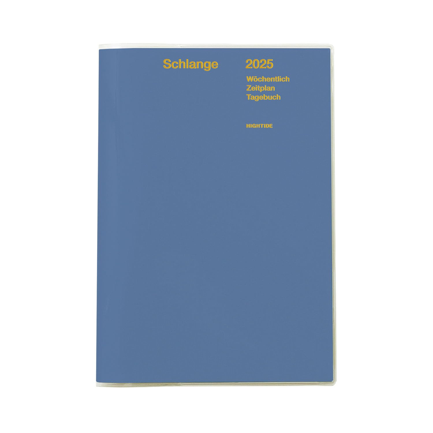 Hightide 2025 March Papillon Blue Block Planner, Start, (B6 Weekly)