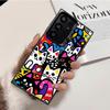 Cartoon Cute Cats Theme Soft Phone Case for Samsung Galaxy S24 S25 FE S26 Edge S23 Ultra S22 Plus S21 + Shockproof Cover Back Sh