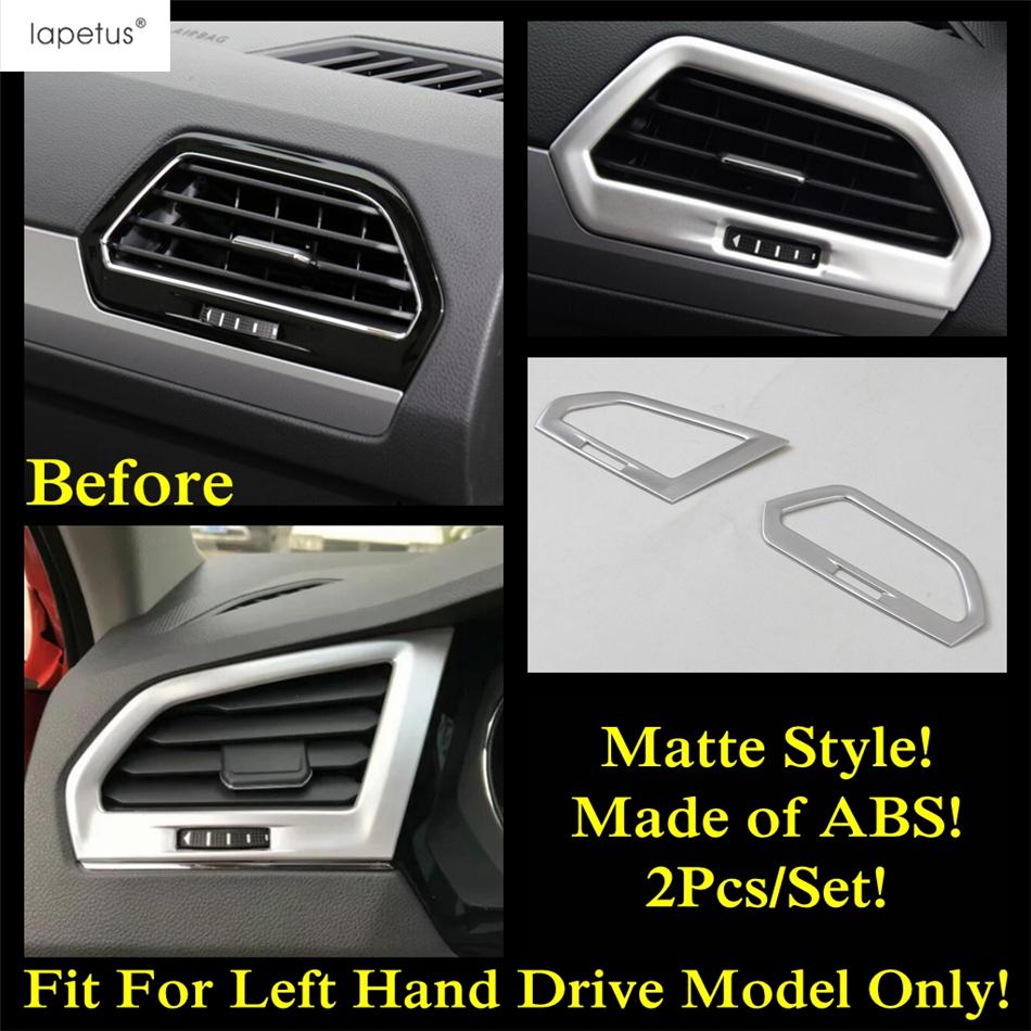 Car Dashboard Air AC Conditioning Vent Outlet Panel Decor Cover Trim Matte Accessories For Volkswagen VW Tiguan MK2 2016 -