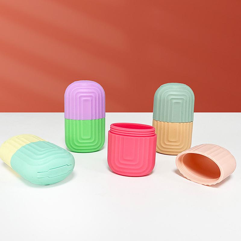 

Silicone Ice Cube Trays Beauty Lifting Ice Ball Face Massager Contouring Eye Roller Facial Treatment Reduce Acne Skin Care Tool жёлтый