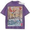 Oversized Vintage Washed Cartoon Graphic T Shirt Man Women Anime Short Sleeve Tee Summer 2026 Streetwear Casual Tops Y2k Clothes11