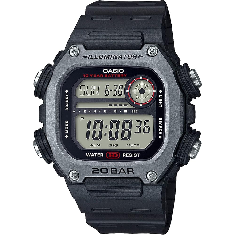 

Casio Collection DW-291H-1AJF Men s Watch Black Digital Water Resistant 50m