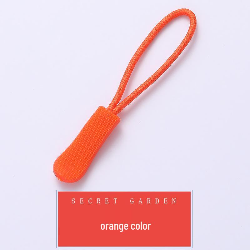 PVC Molded Zipper Pull with Detachable Non-Slip Rope Pendant