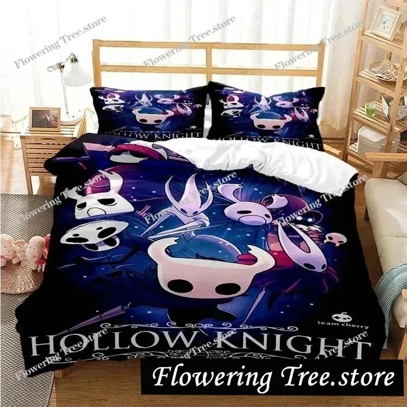 3D Printing Game Hollow Knight Bedding Set Duvet Cover Comforter Bed Single Twin Full Queen Youth Girl Boys Gift Home Textiles