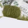 8-10Cm Ostrich Feather Wedding Dress Diy Performance Clothing Accessories Feather Tassel Including Webbing