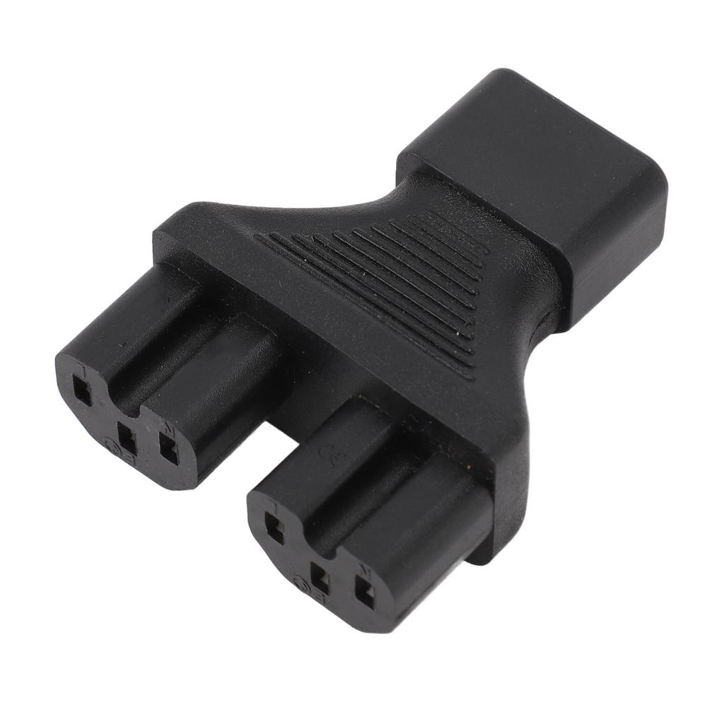 IEC320 C14 to C15 Power Adapter Professional Male To Female C14 to C15 Power Plug Adapter for Laptop Speaker Printer