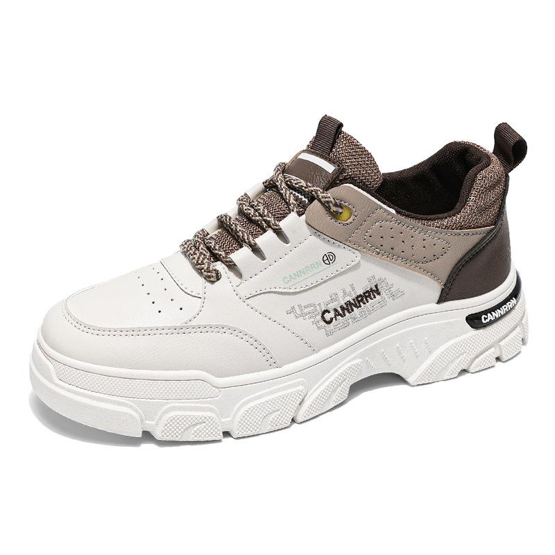 Herbst Herrenschuhe neue atmungsaktive Martin Stiefel Herren Trend Plateau Sportschuhe Freizeit Board Schuhe Arbeitsschuhe trendige Schuhe