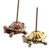 2/1pcs Mini Metal Turtle Shape Incense Stick Meditation Buddha Sandalwood Stick Holder Funny Animal Incense Holders Home Decor