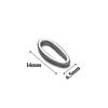 5pcs Stainless Steel Irregular Oval Charms Pendant for DIY Jewelry Findings Earrings Making Necklace Connector Bracelet Supplies