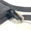 Fendi FF Logo Flap Crossbody Bag Pochette Shoulder Bag Nylon Black
