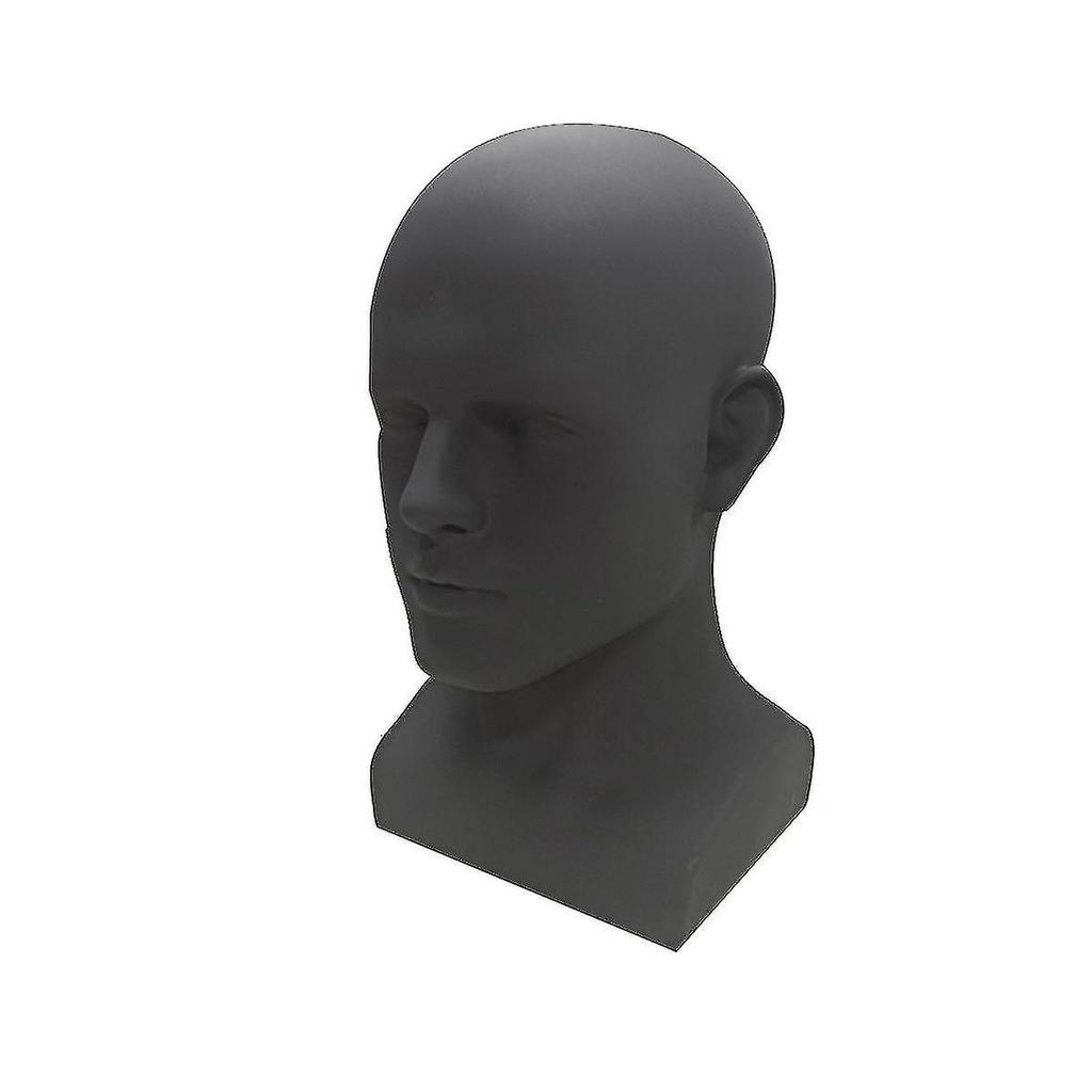 Male Mannequin Head Professional Manikin Head For Display Wigs Hats Headphone Display Stand (matte
